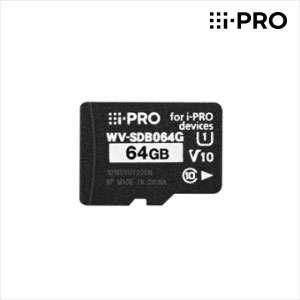 i-PRO業務用microSDカード WV-SDB064G