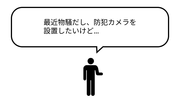 カメラ設置の悩みのイメージ画像2